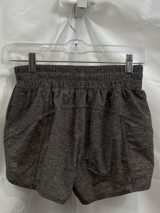 lululemon athletica Pants - Lululemon Grey Athletic Shorts Sz 6